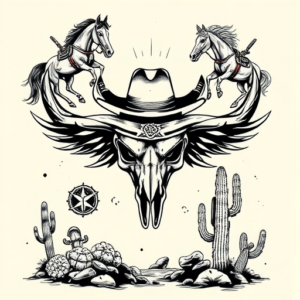 Western Aries Tattoo