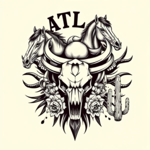 Western Atlas Tattoo