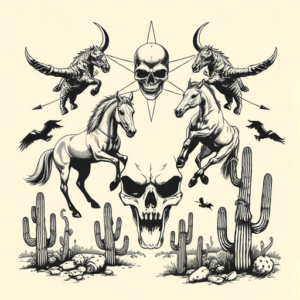 Western Atomic Tattoo