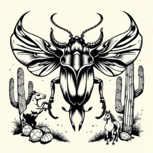 Western Bug Tattoo