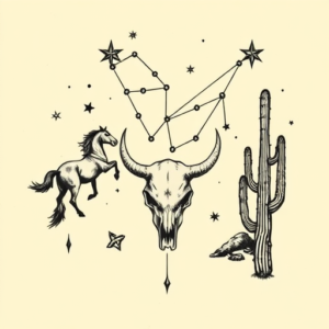 Western Constellation Tattoo