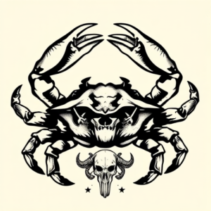 Western Crab Tattoo