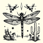 Western Dragonfly Tattoo