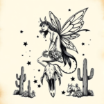 Western Fairy Tattoo
