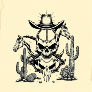 Western Fallout Tattoo