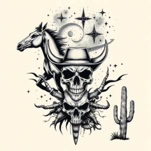 Western Galaxy Tattoo