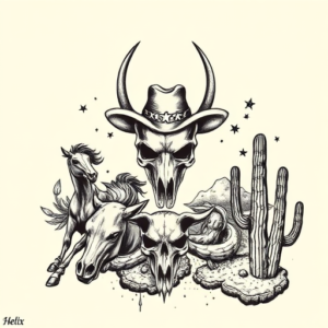 Western Helix Tattoo