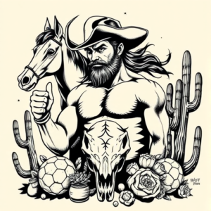 Western Hercules Tattoo