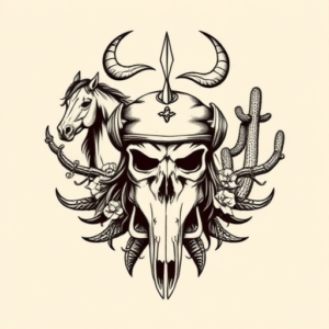 Western Horus Tattoo