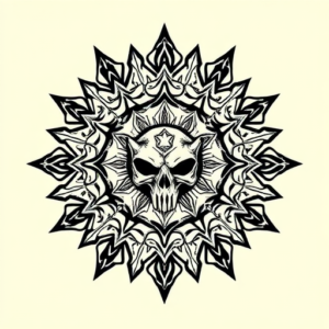 Western Mandala Tattoo