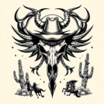 Western Medusa Tattoo