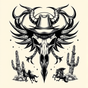 Western Medusa Tattoo