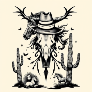 Western Nature Tattoo