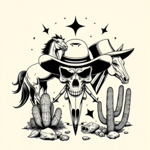 Western Planchette Tattoo