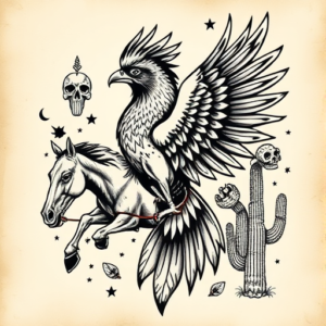 Western Quetzal Tattoo