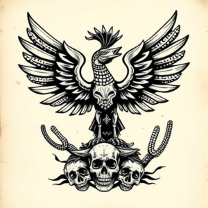 Western Quetzalcoatl Tattoo