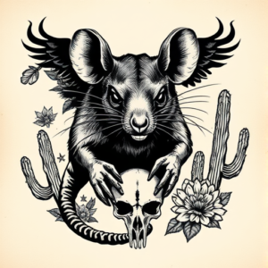 Western Rat Tattoo