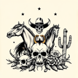 Western Rockstar Tattoo