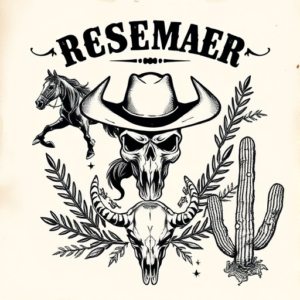 Western Rosemary Tattoo