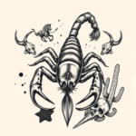 Western Scorpion Tattoo