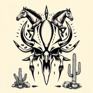 Western Shell Tattoo