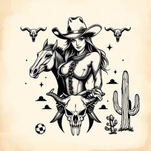 Western Siren Tattoo