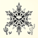 Western Snowflake Tattoo