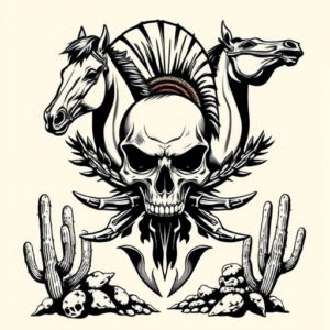 Western Spartan Tattoo