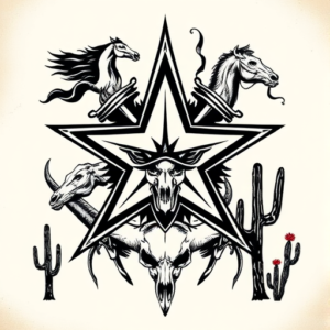 Western Star Tattoo
