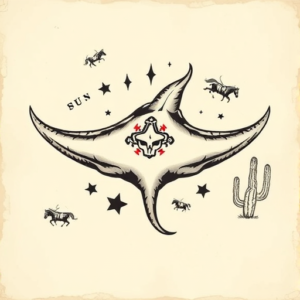 Western Stingray Tattoo