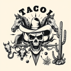 Western Taco Tattoo