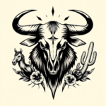 Western Taurus Tattoo