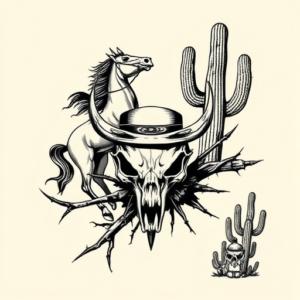 Western Thorn Tattoo