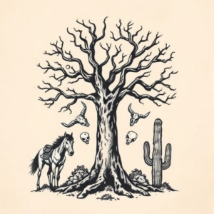 Western Tree Tattoo