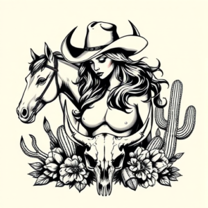 Western Venus Tattoo