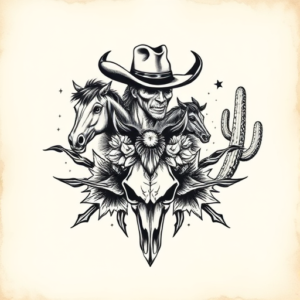 Western Violet Tattoo