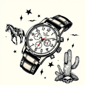 Western Watch Tattoo