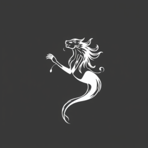 White Ink Aquarius Tattoo