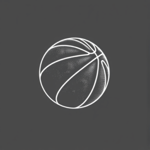 White Ink Basketball Tattoo