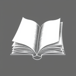 White Ink Book Tattoo