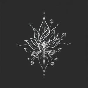 White Ink Card Tattoo