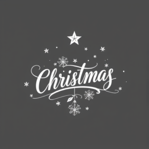 White Ink Christmas Tattoo