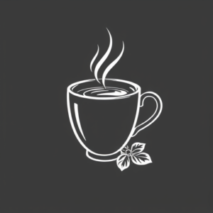 White Ink Coffee Tattoo