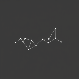 White Ink Coordinates Tattoo