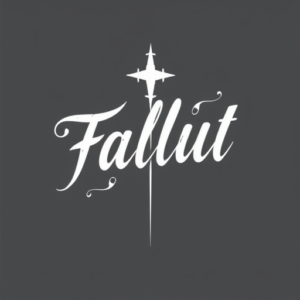 White Ink Fallout Tattoo