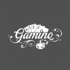 White Ink Gambling Tattoo