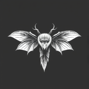 White Ink Hades Tattoo