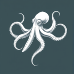 White Ink Octopus Tattoo