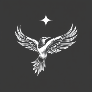 White Ink Orion Tattoo