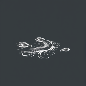 White Ink River Tattoo